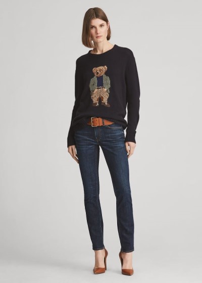 Ralph Lauren 160 Skinny Jeans Dame Danmark (MKWUV0375)